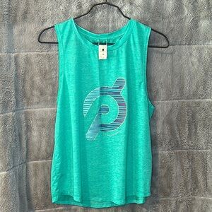Spiritual Gangster Green Sleeveless Muscle Tee